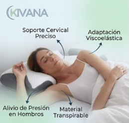 Almohada Cervical Ergonómica Kivana