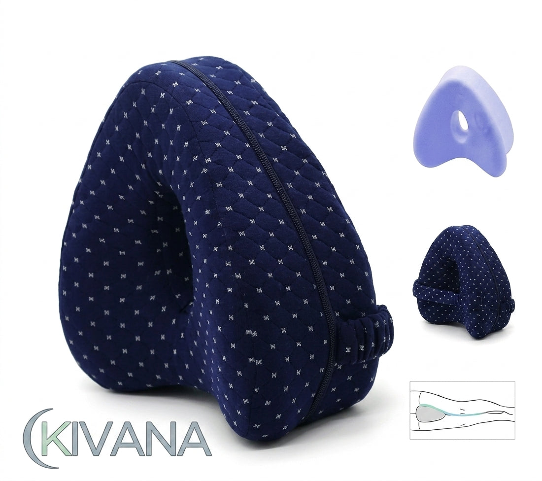 Cojín Ergonómico de Descanso Kivana — Confort Viscoelástico para Piernas
