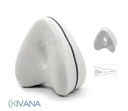 Cojín Ergonómico de Descanso Kivana — Confort Viscoelástico para Piernas