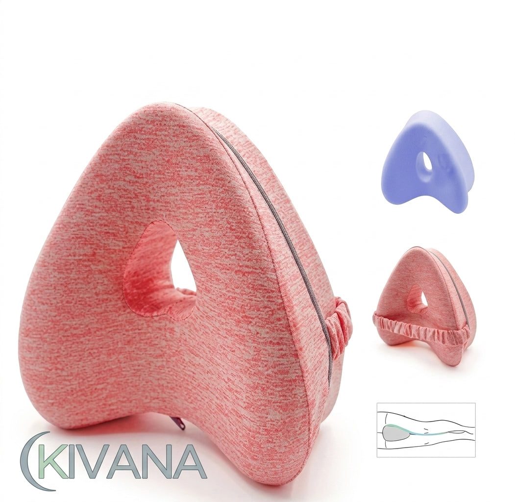 Cojín Ergonómico de Descanso Kivana — Confort Viscoelástico para Piernas